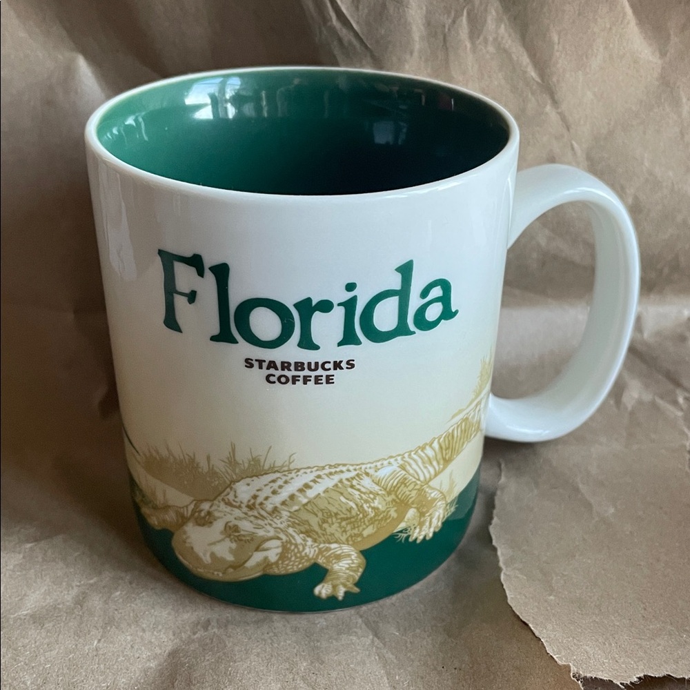 NWT Starbucks Mug Florida Global Icon Collector Series